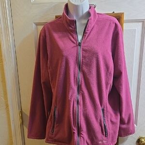 Eddie Bauer Women's Pink Fleece Ski Jacket